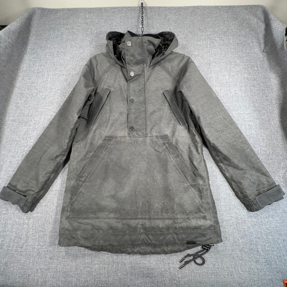 B by Burton Esme Anorak Jacket Womens Small Gray Dryride Insulated Snowboard Ski